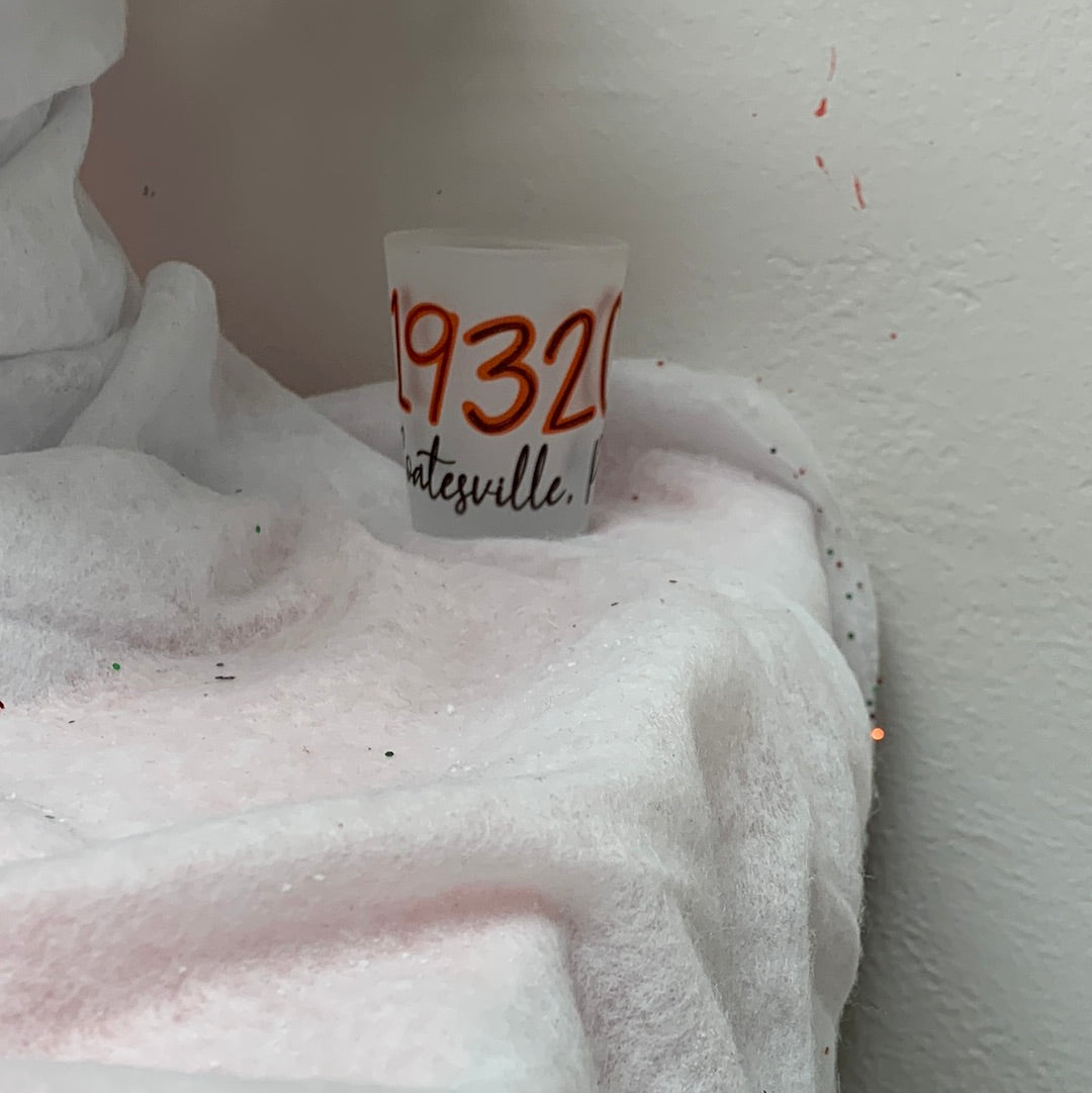 19320 Coatesville PA Shot Glasses