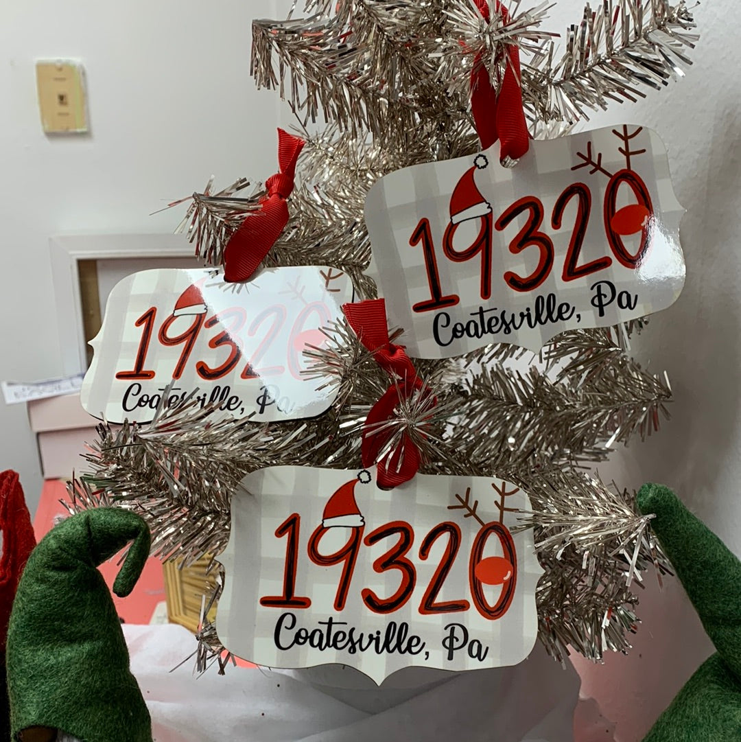 19320 Coatesville PA Ornament