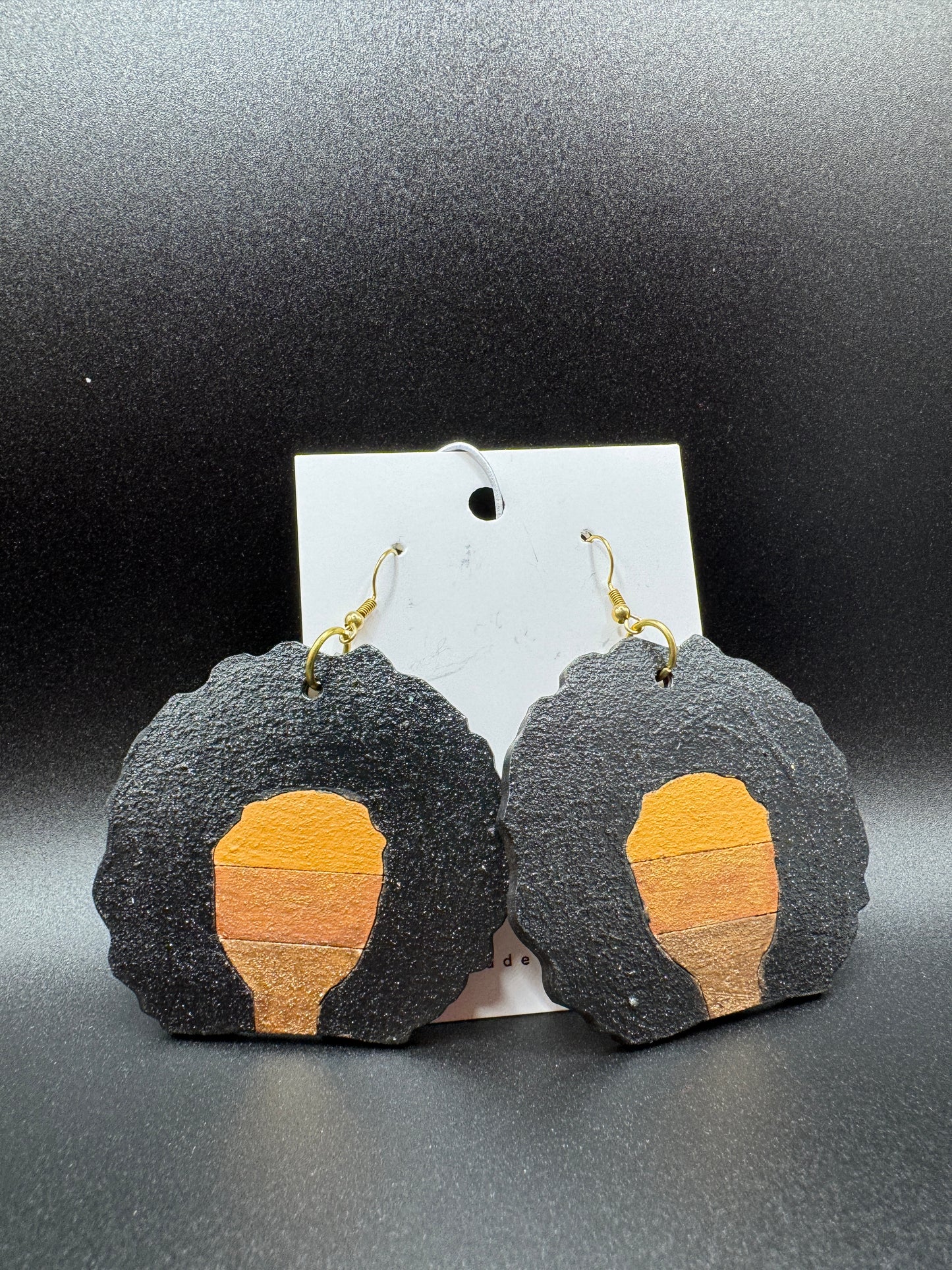 Black Girl Magic Dangle Earrings