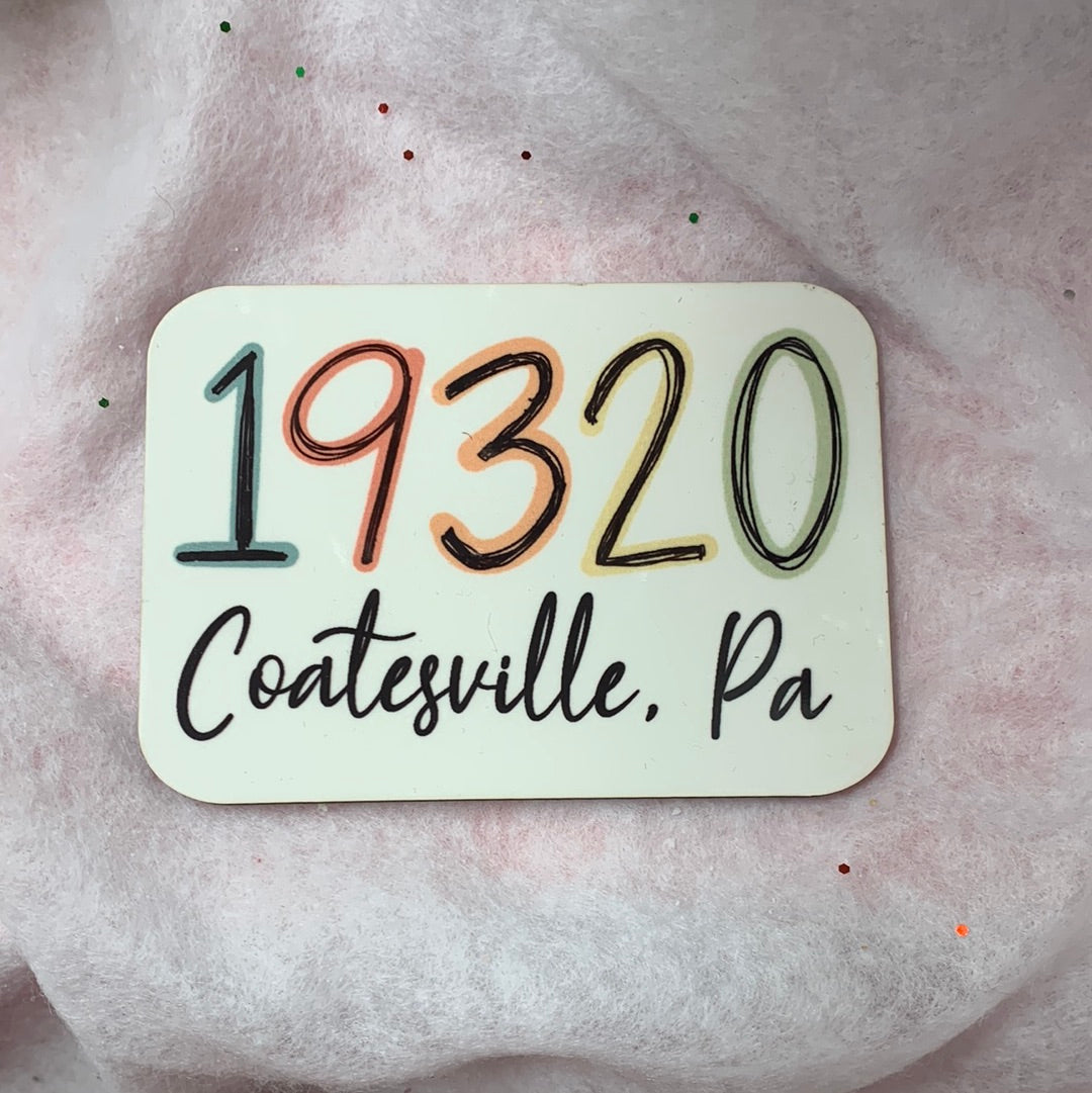 19320 Coatesville PA Magnets
