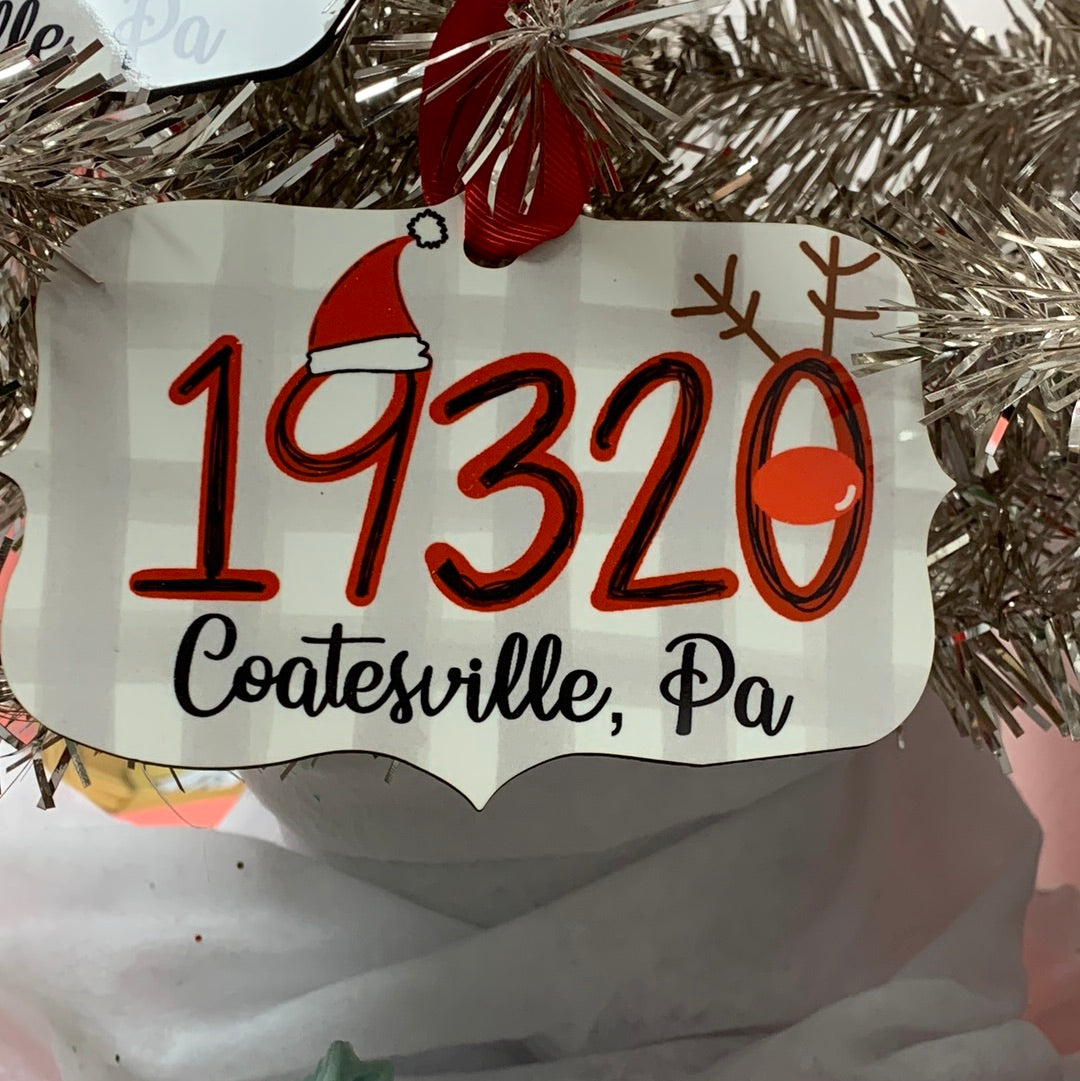 19320 Coatesville PA Ornament