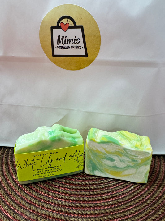 White Lily and Aloe Soap