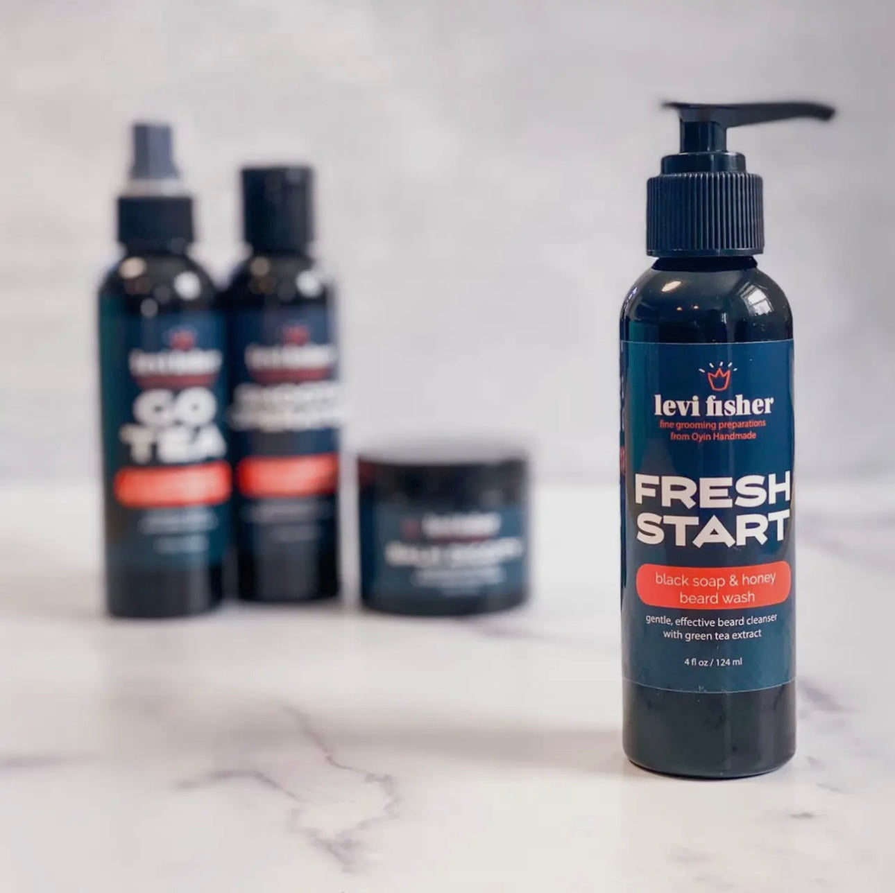 Fresh Start Black Soap and Honey Beard Wash