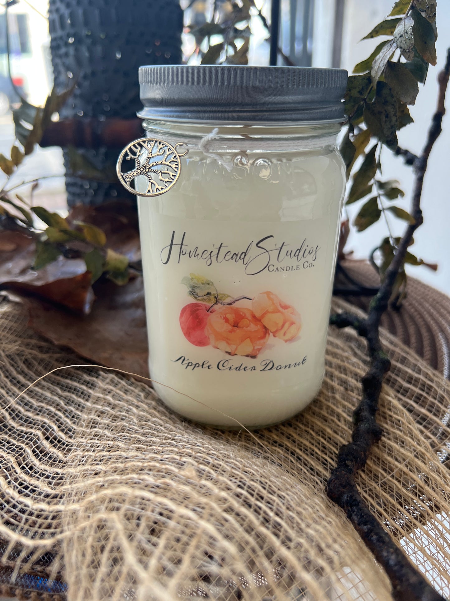 Apple Cider Donut Candle