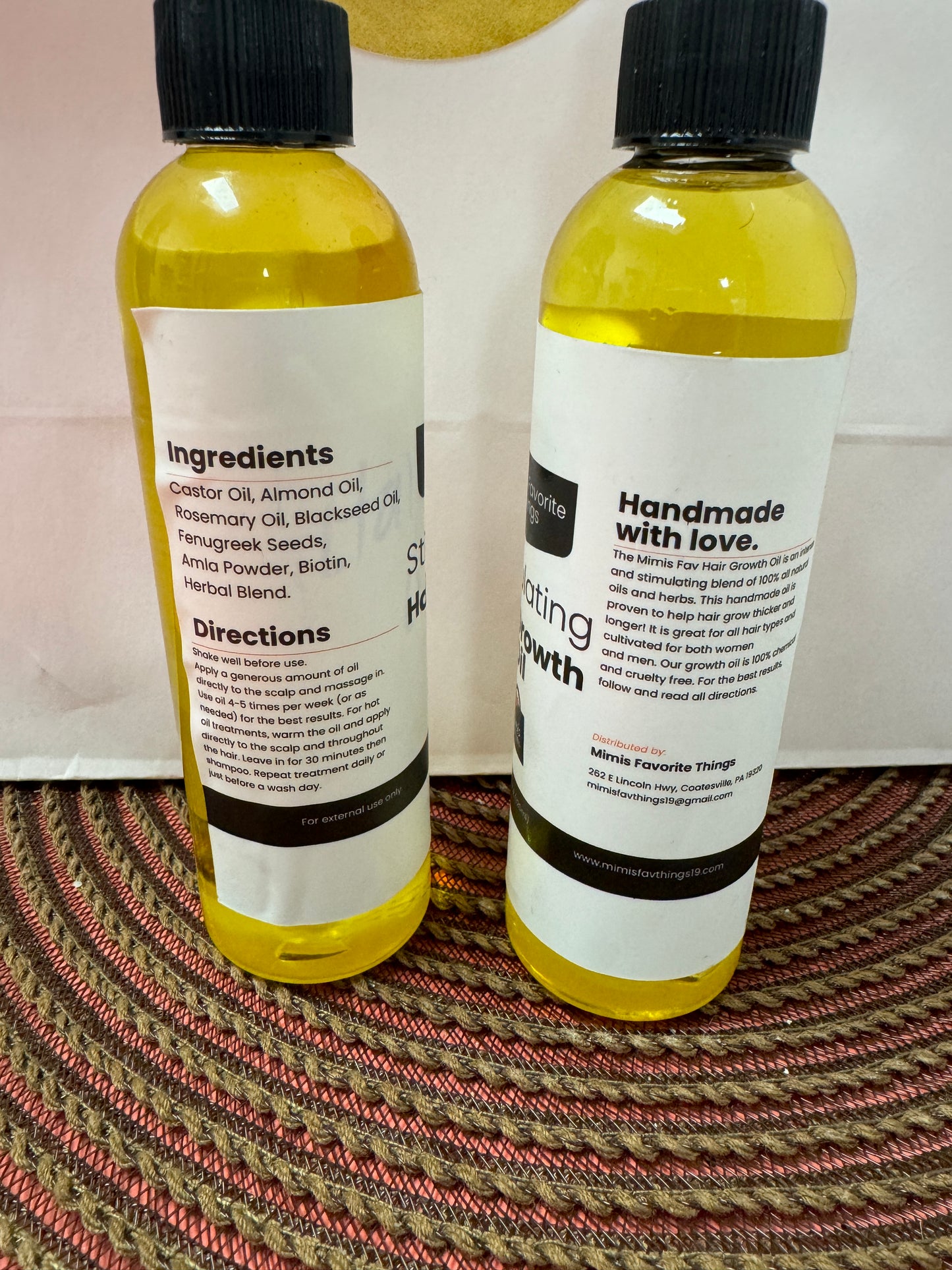 Mimis Favs Stimulating Hair Growth Oil