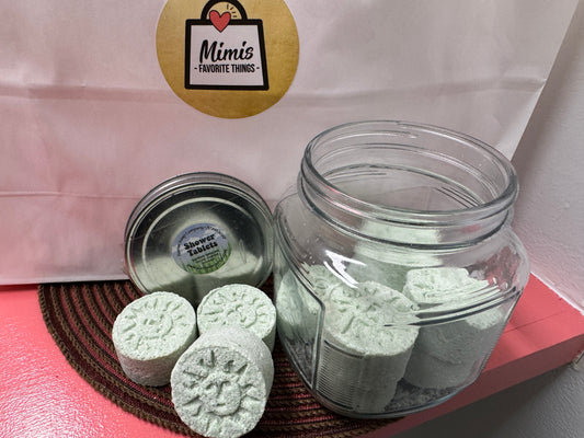 Spearmint Shower Tablets