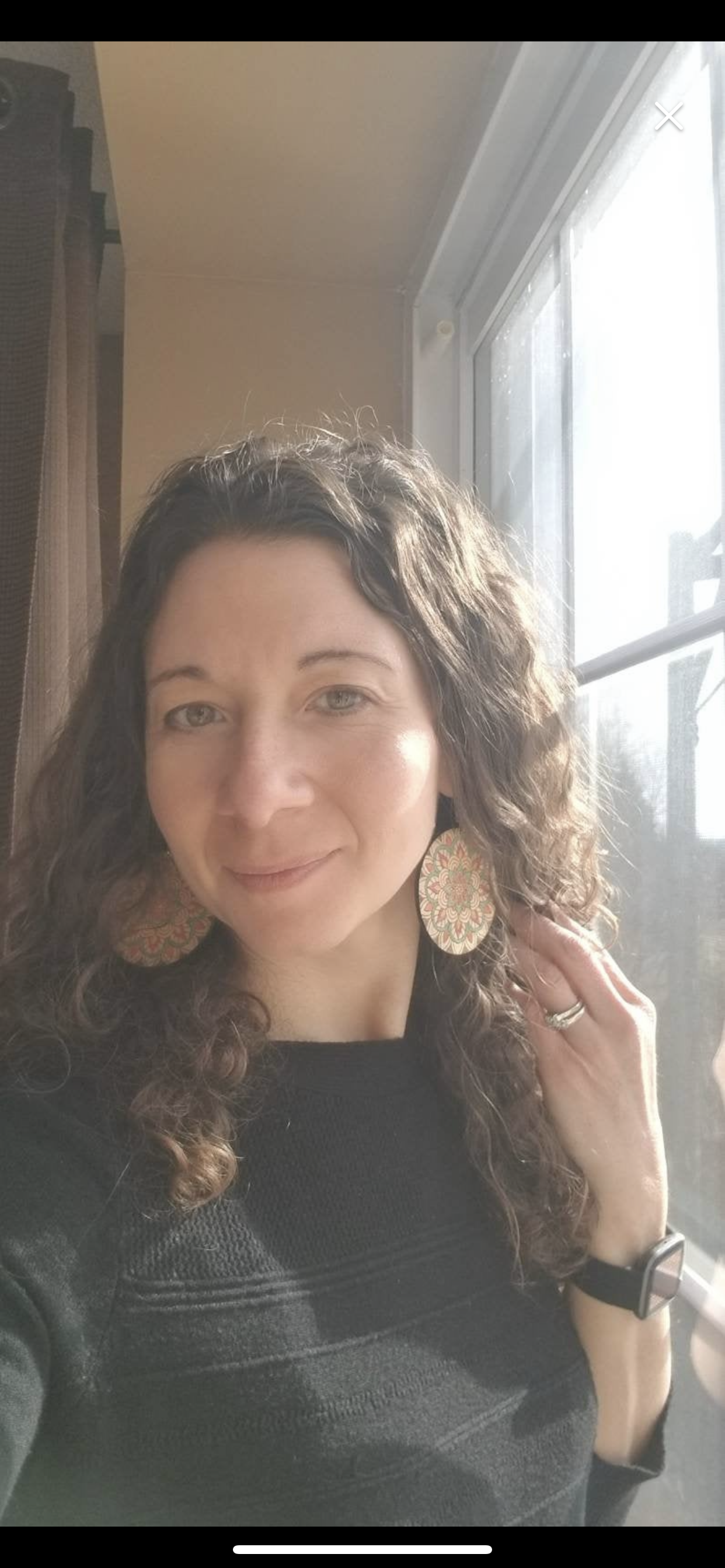 STAR MANDALA DANGLE Earrings