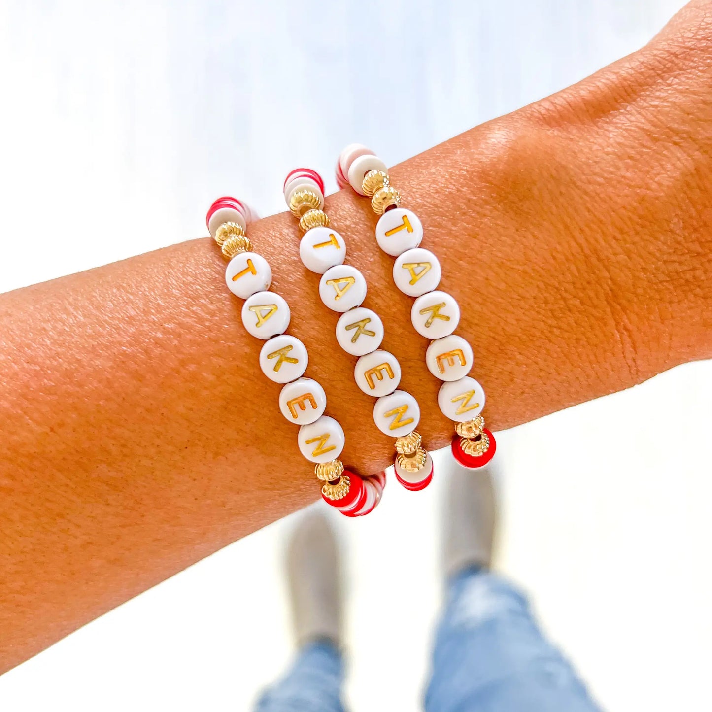 Valentine Heishi Bracelet