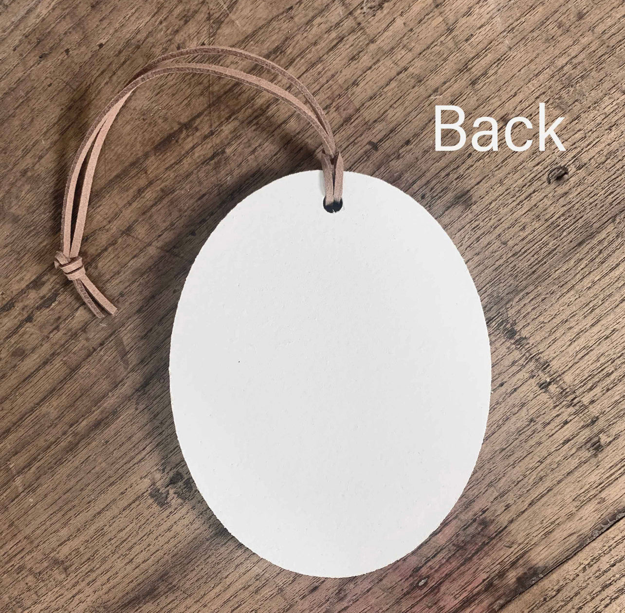 Santa I Know Him Wooden Ornament