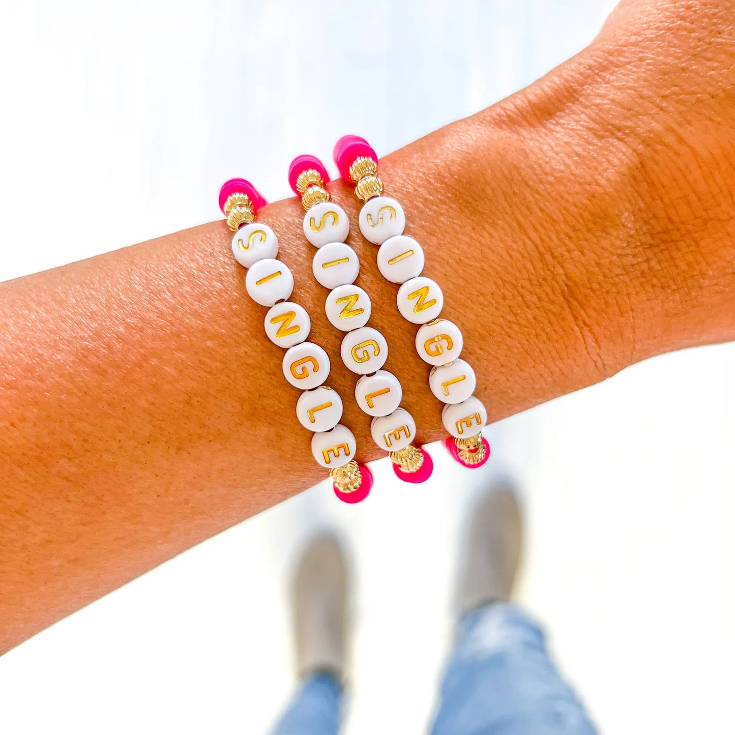 Valentine Heishi Bracelet