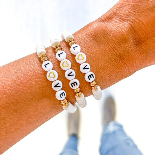 Valentine Heishi Bracelet