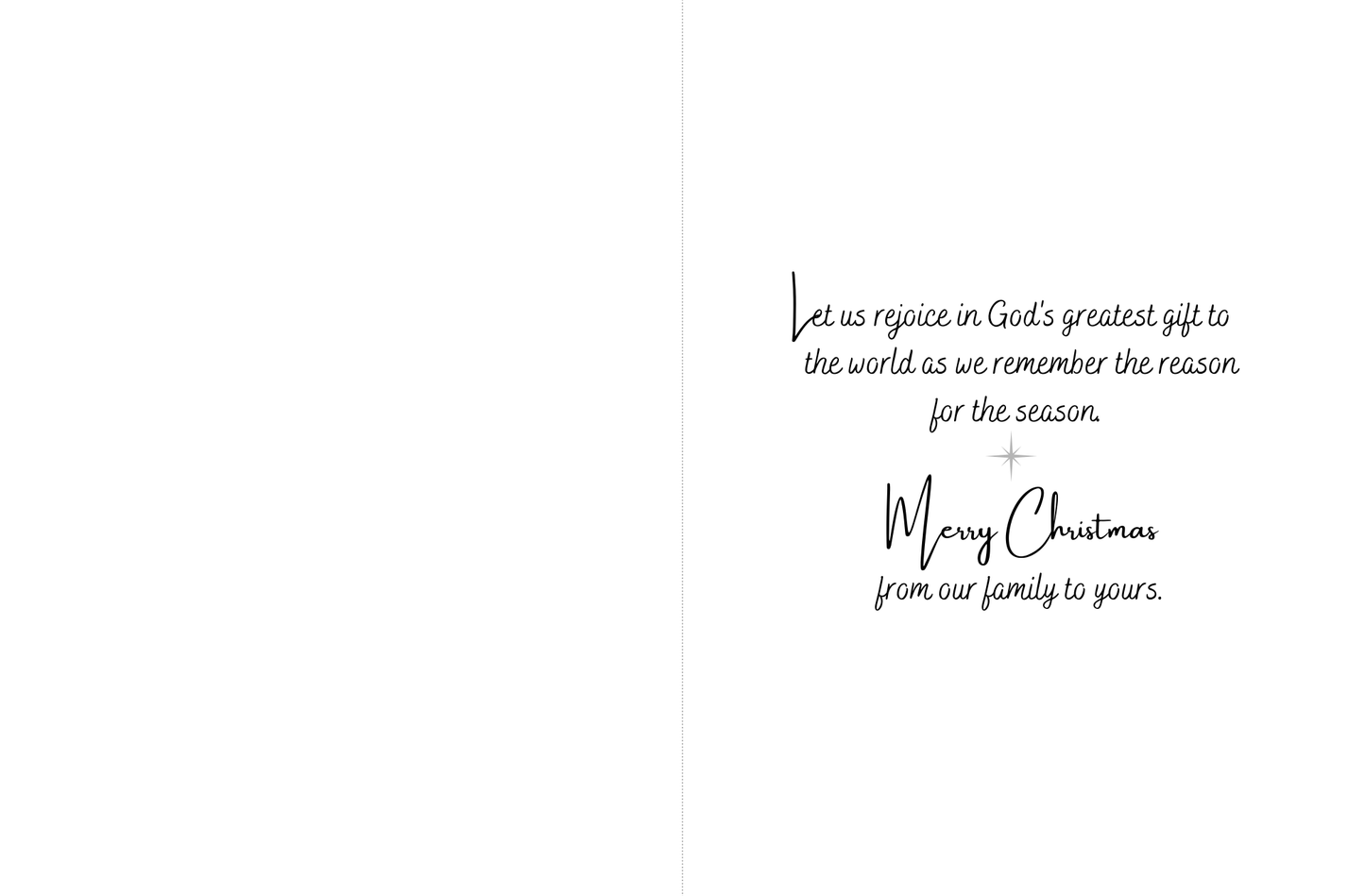 Nativity Scene | Religious Christmas Cards