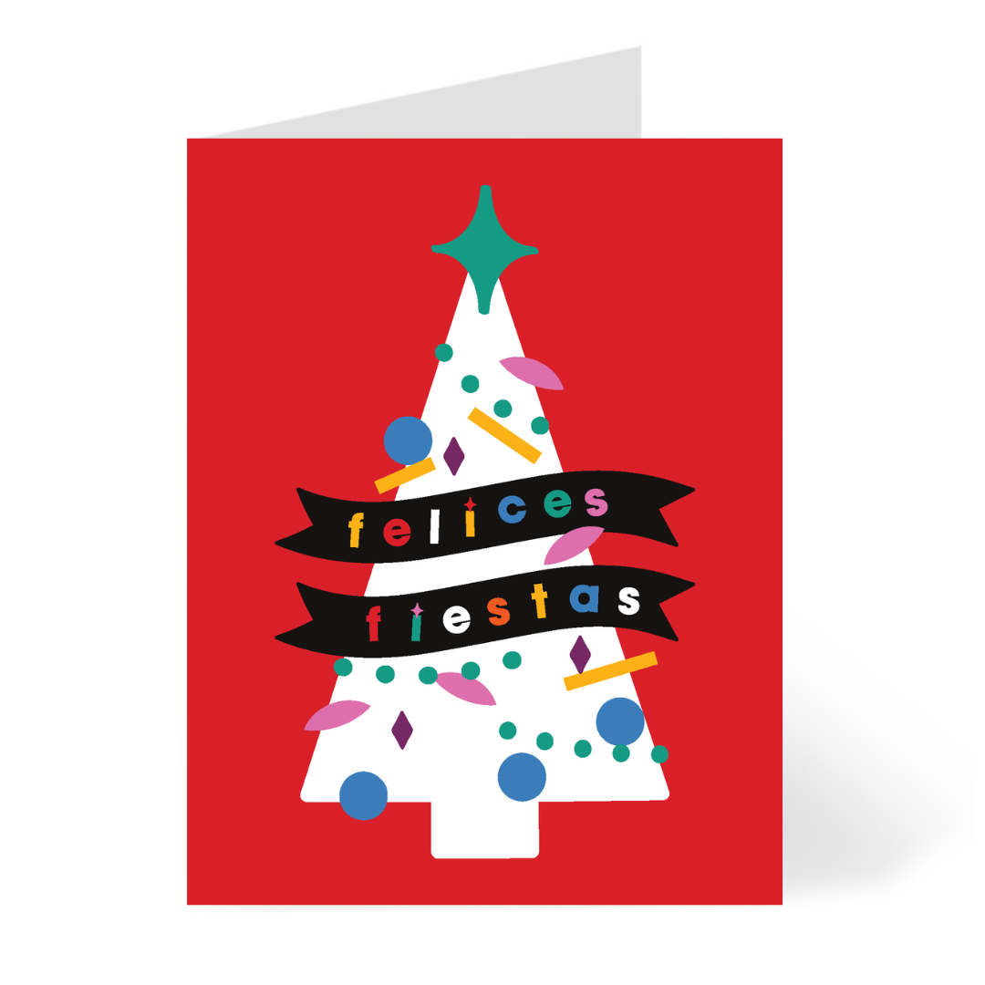 Christmas Tree Card - Spanish | Latina Artist