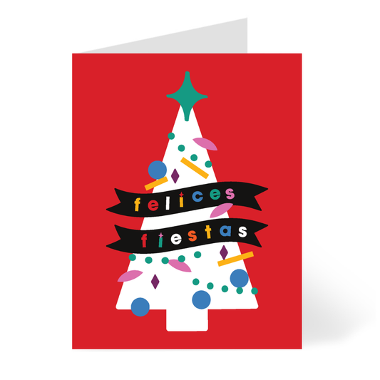 Christmas Tree Card - Spanish | Latina Artist