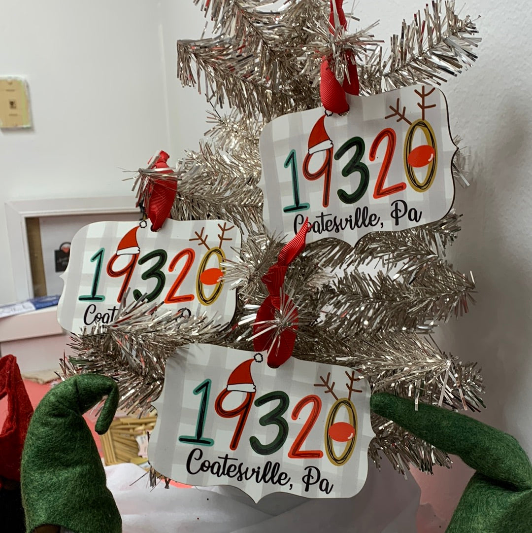 19320 Coatesville PA Ornament