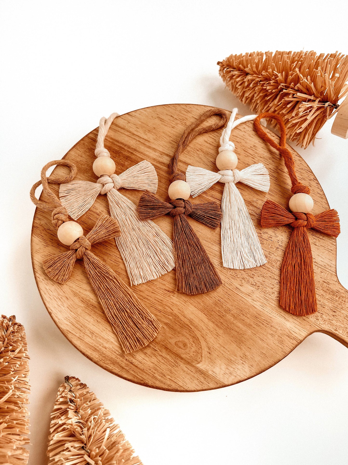 Macrame Ornament | Boho Angel | Christmas Tree Holiday Decor