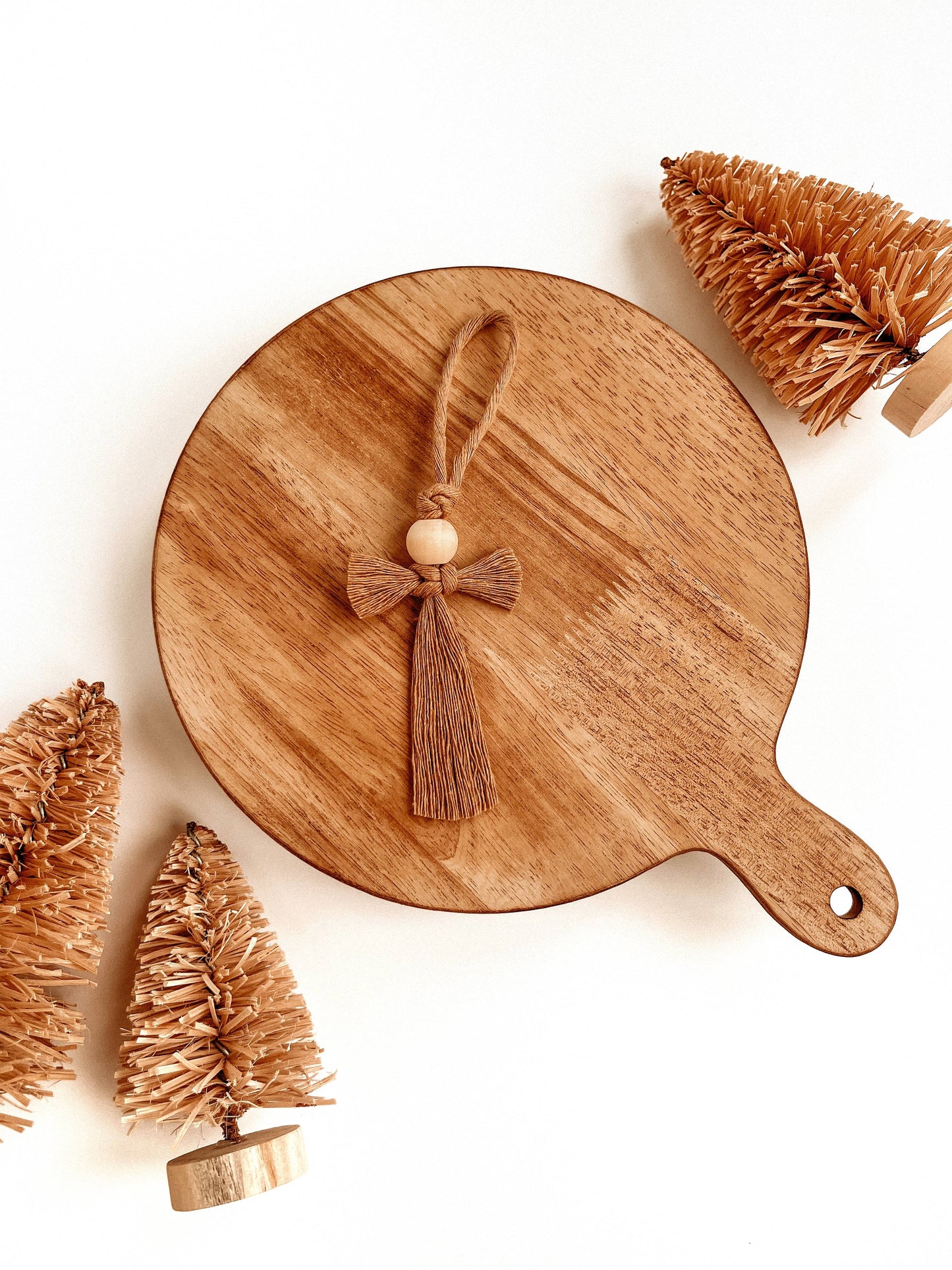 Macrame Ornament | Boho Angel | Christmas Tree Holiday Decor