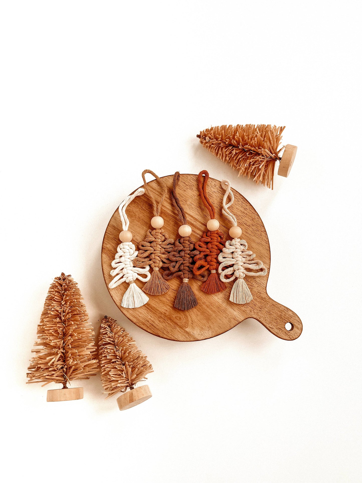 Macrame Ornament | Christmas Tree | Boho Holiday Home Decor