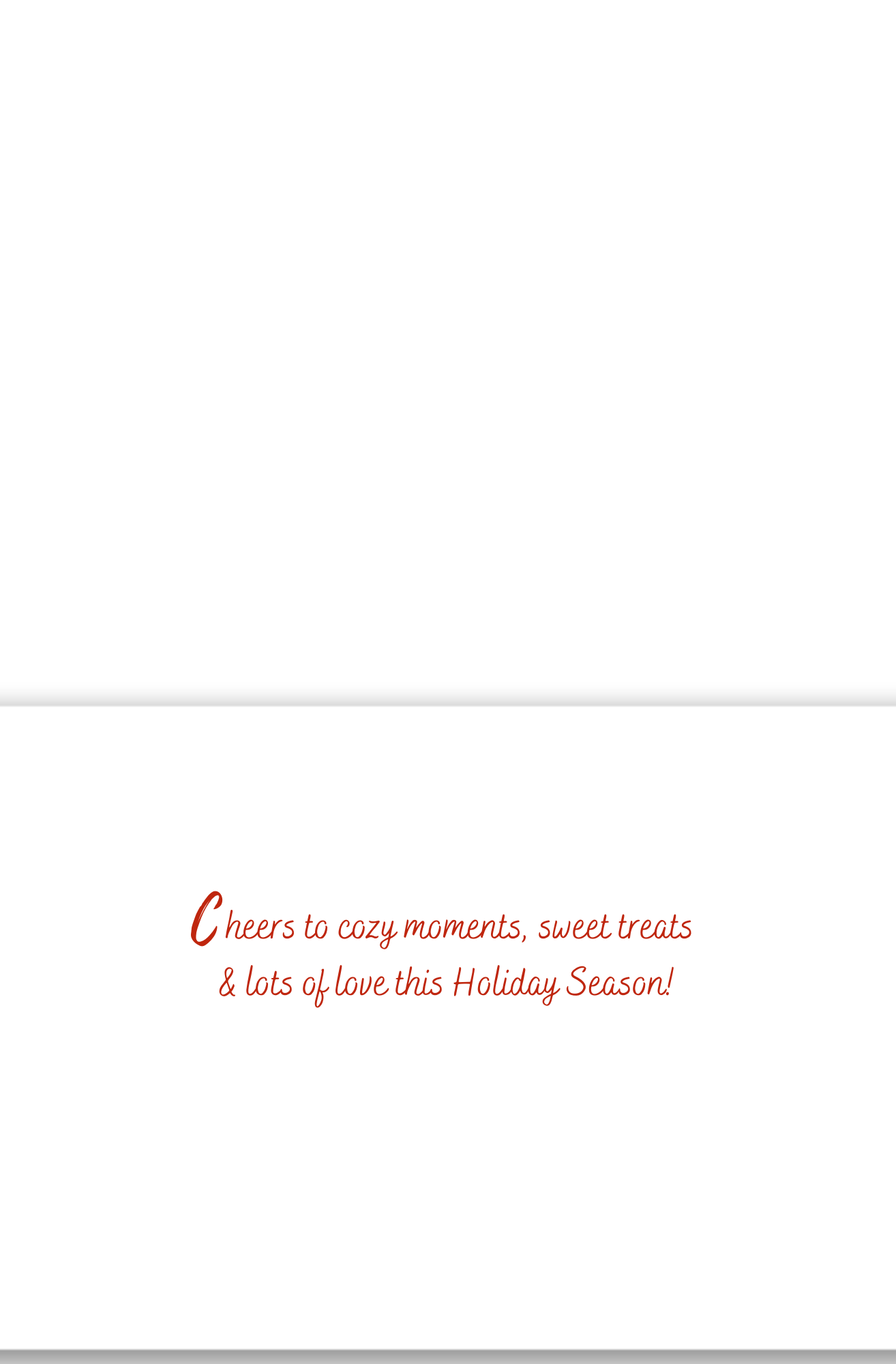 Cozy Cheers - Christmas Cards 2025