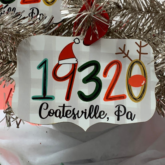 19320 Coatesville PA Ornament