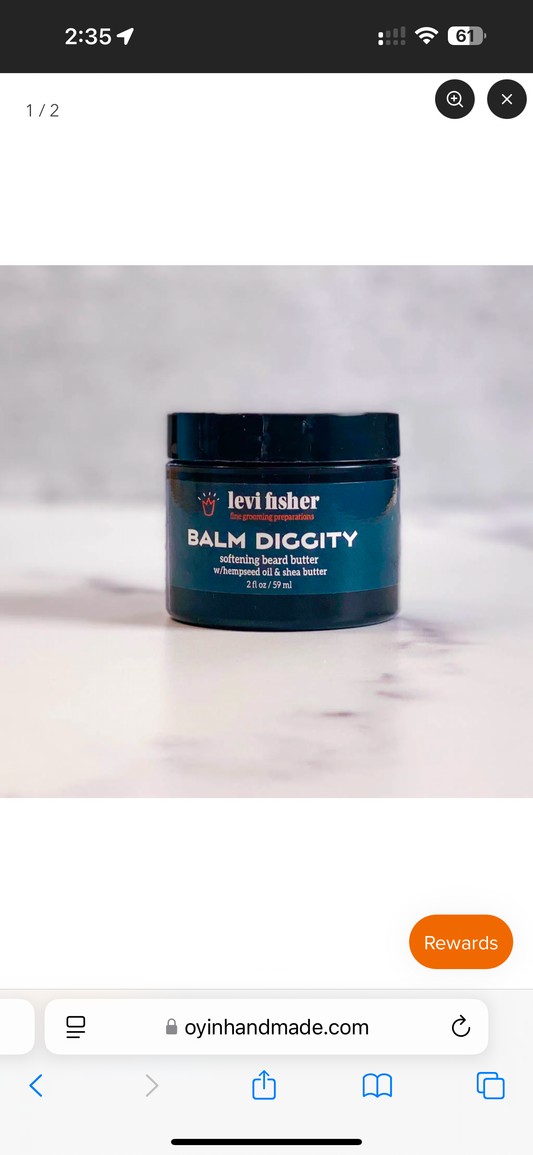 Balm Diggity~Softening Beard Butter