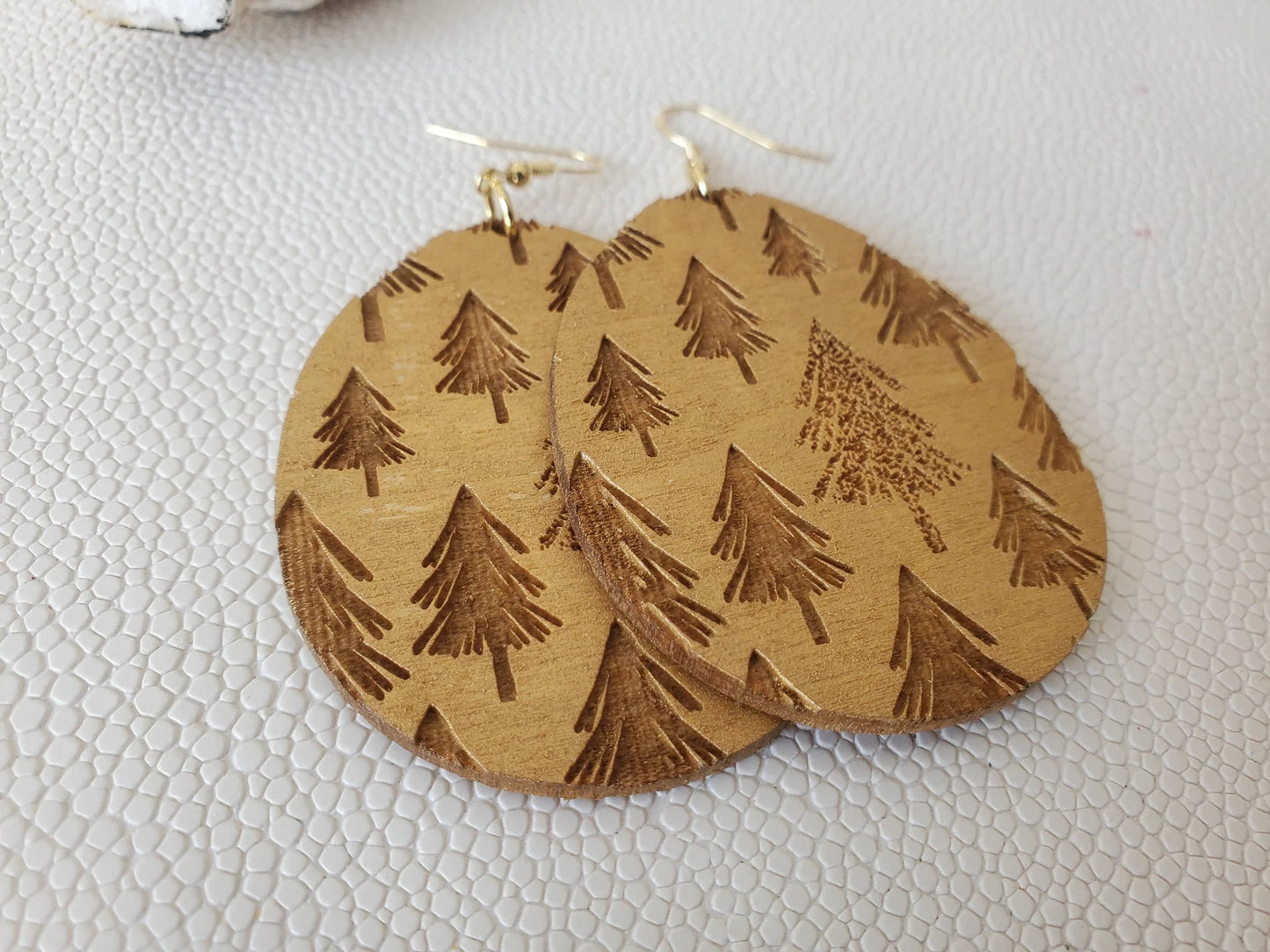 Evergreen Forest Christmas Winter Earrings