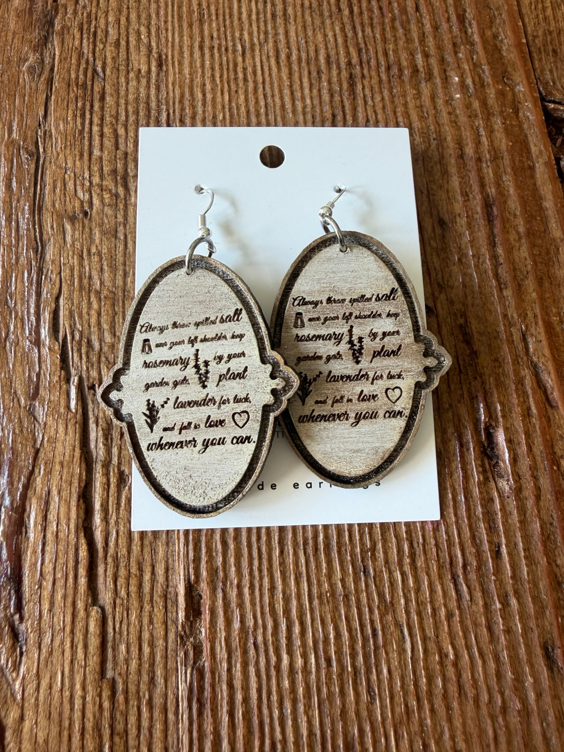 Always Plant Lavender earrings