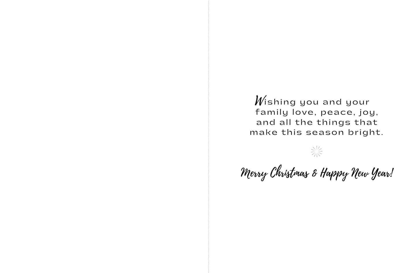 Love Peace Joy Tree | Black Artist Christmas Cards | Black