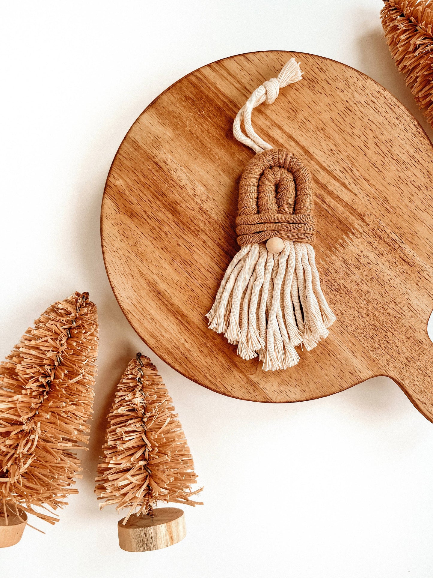 Macrame Ornament | Santa Claus | Gnome | Boho Christmas Tree