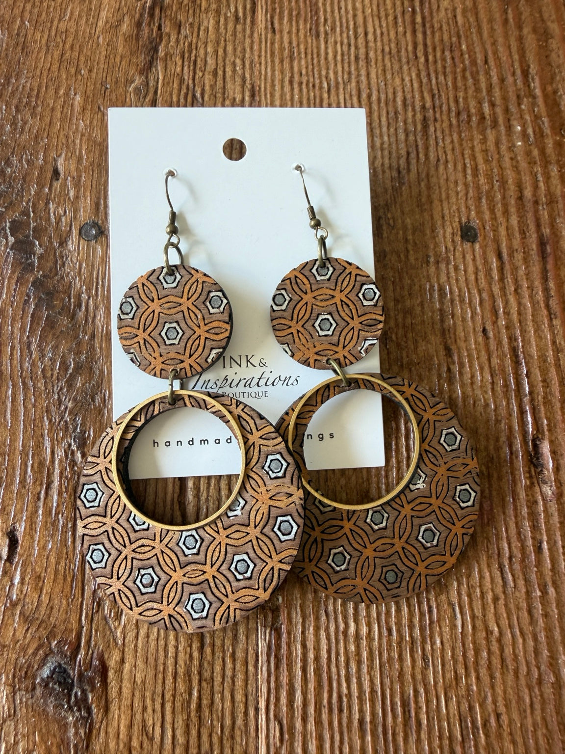 Harvest Mosaic earrings