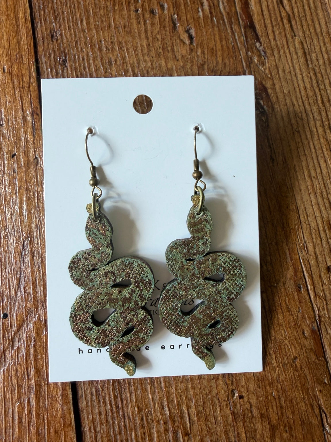 Serpent’s Secret earrings