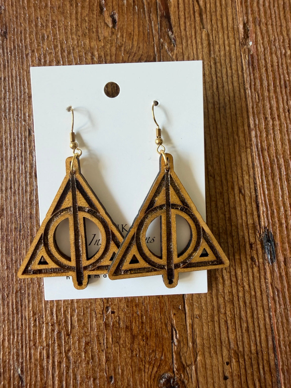 The Three Hallows earrings
