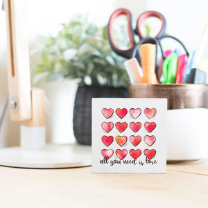 Valentines Day Mini Wooden Sign