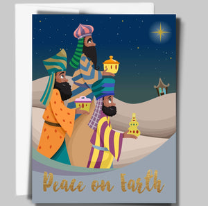 We Three Kings African American Christmas Card