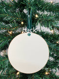 Family Wooden Ornament