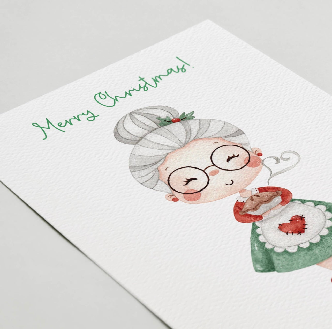 Mrs. Claus Christmas Card