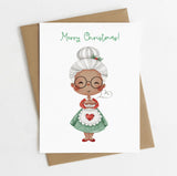 Mrs. Claus Christmas Card