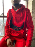 Umoja Unisex Red Hoodie- Origin 2021