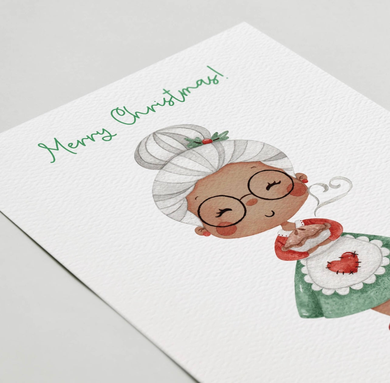 Mrs. Claus Christmas Card